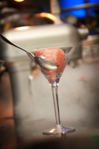Frozen Pomegranate Martini
